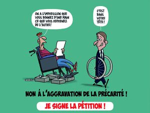 pétition précarité handicapé