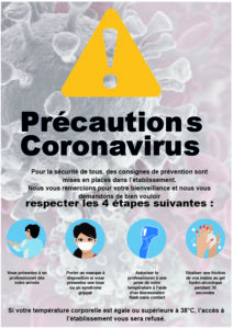 précautions coronavirus