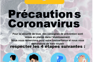 précautions coronavirus