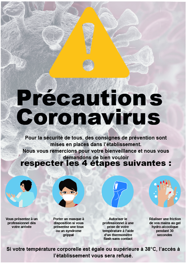 précautions coronavirus
