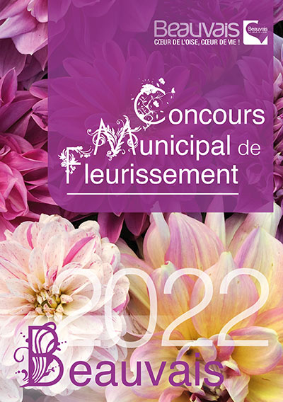 affiche du concours de fleurissement de Beauvais
