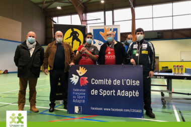 Un résident de La Liovette aux championnats de France de tennis de table adapté