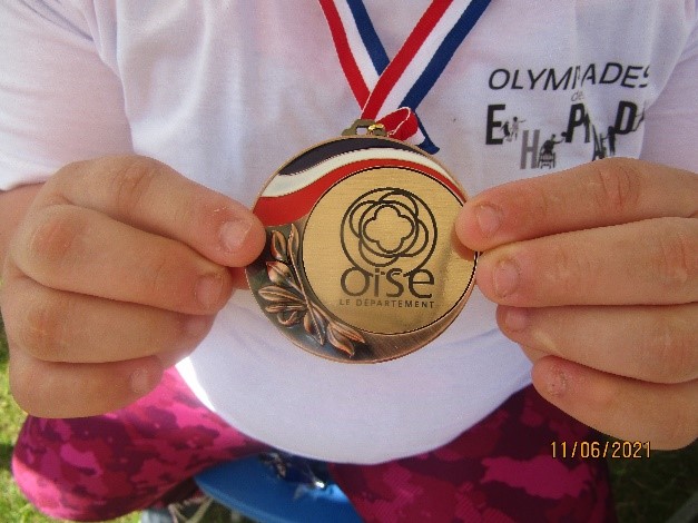 La médaille des 4 Tilleuls aux olympiades des EHPAD
