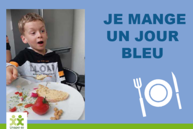 Le SESSAD de l'Unapei de l'Oise met en place un programme de rééducation des troubles alimentaires chez les jeunes autistes : "je mange un jour bleu"