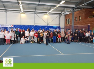 La Liovette invite les établissements de l’Oise pour une journée de tennis adapté