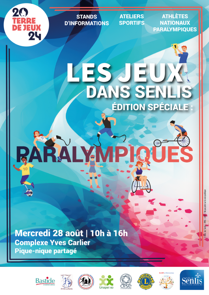 flyers de l'événement Les jeux dans Senlis paralympique