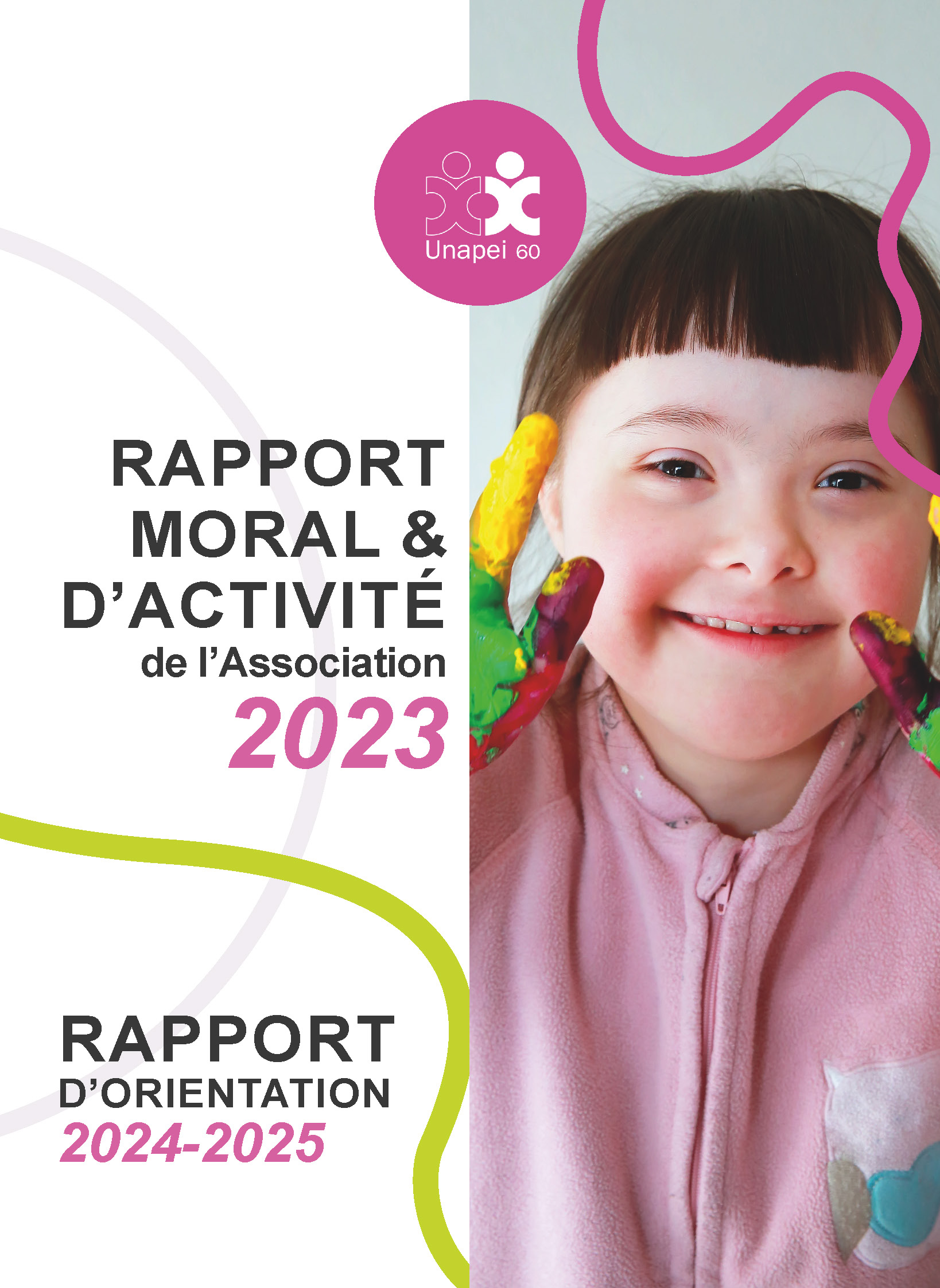 Rapport moral et d'activité 2023 - rapport d'orientation 2024/2025 | couverture