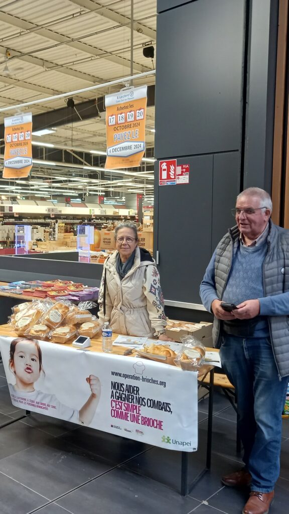 Stand de l'opération brioches 2024