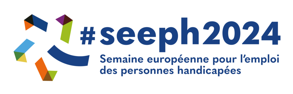 Logo de la Semaine Européenne pour l'Emploi des Personnes Handicapées (SEEPH)