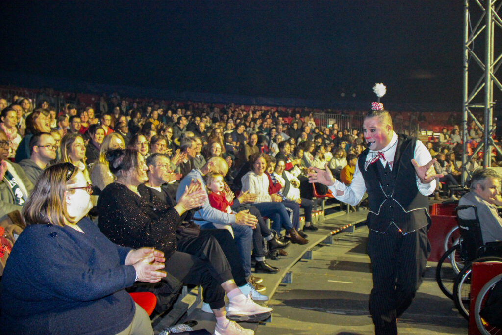 clown au cirque impérial show