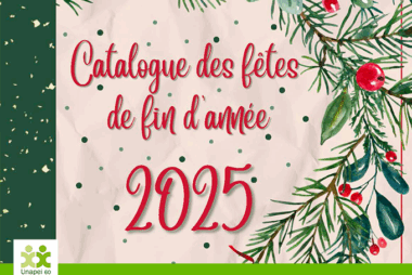 Catalogue des fêtes de fin d'année 2025 des ESAT de l'Unapei de l'Oise - vignette d'illustration