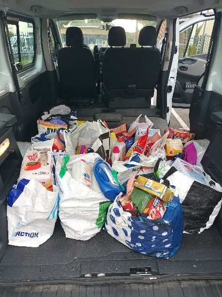 bilan de la collecte de dons par les résidents des FAM de l'Unapei de l'Oise pour la Fondation Clara