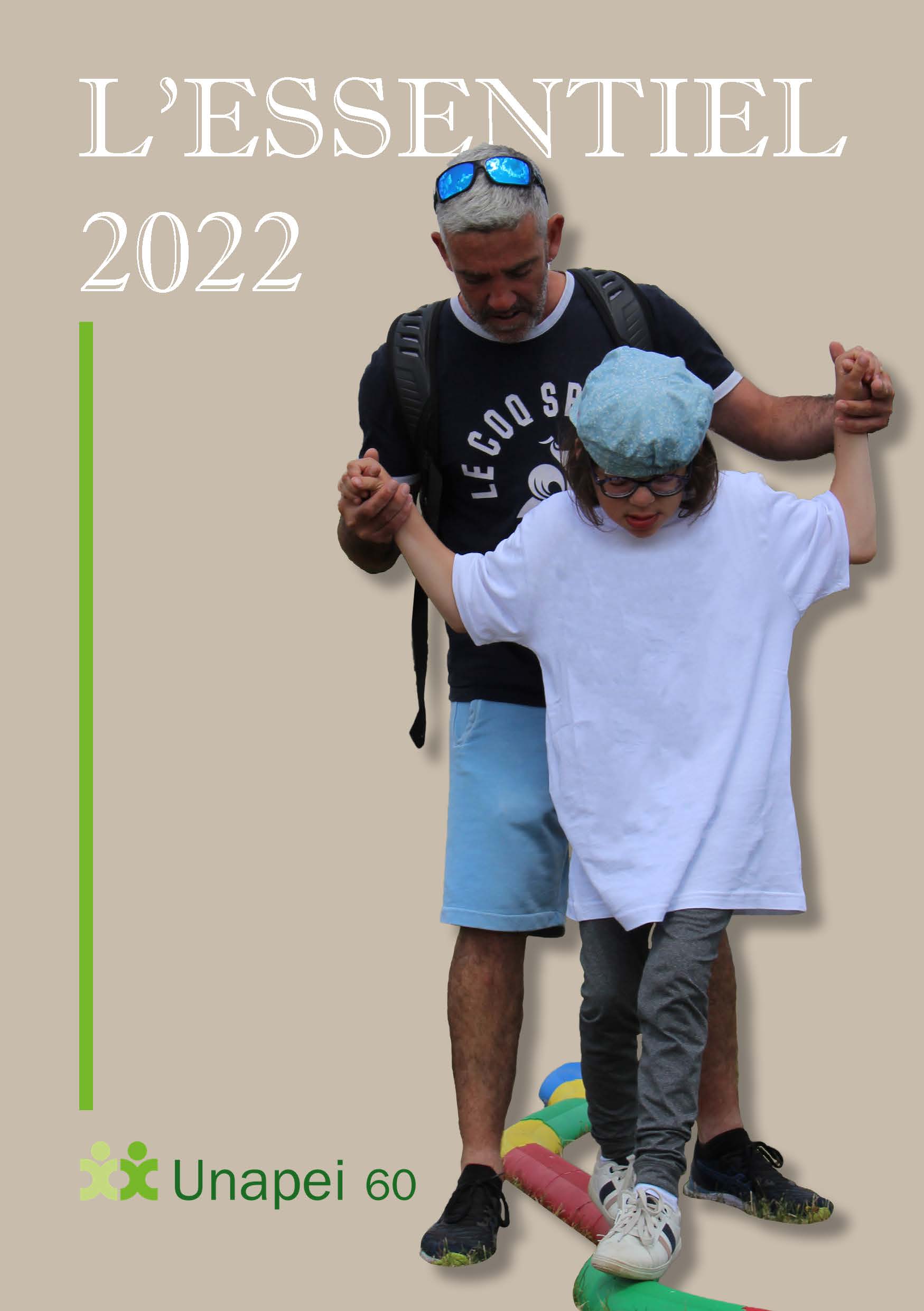 L'essentiel 2022 - Unapei de l'Oise . COUVERTURE