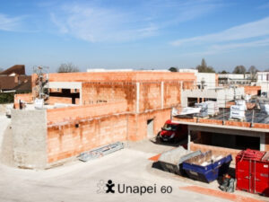 Visite du chantier de reconstruction de la MAS La Clarée de Beauvais