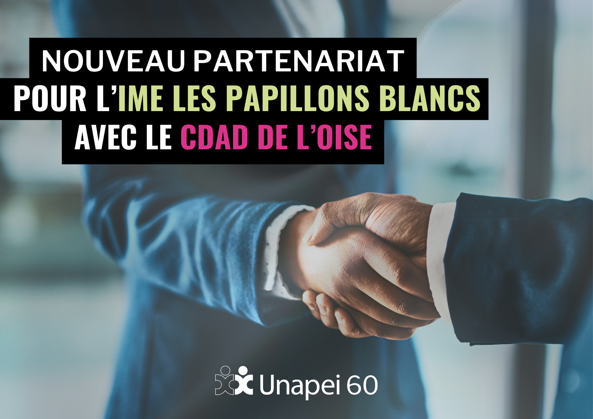 Une convention de partenariat entre l'IME Les Papillons Blancs et le CDAD de Beauvais